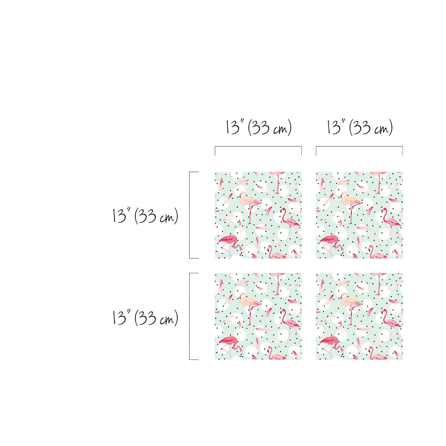 Decals for Kallax / Expedit IKEA Flamingo Bird Stickers Furniture Hack Removable