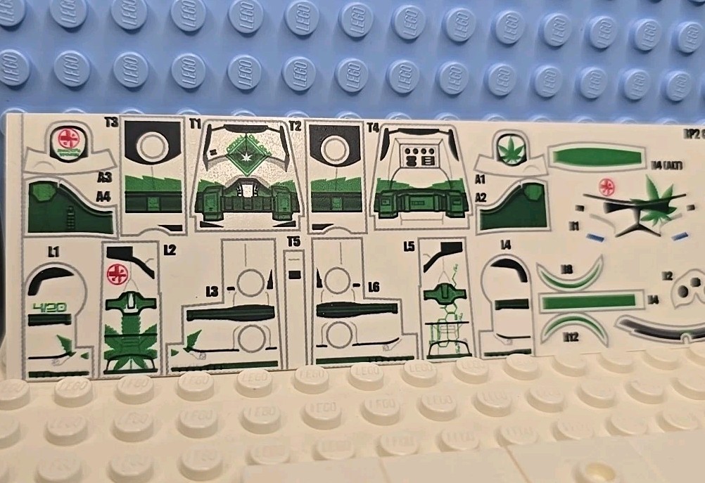 Custom AV Figures P2 CBD Trooper Water Decal