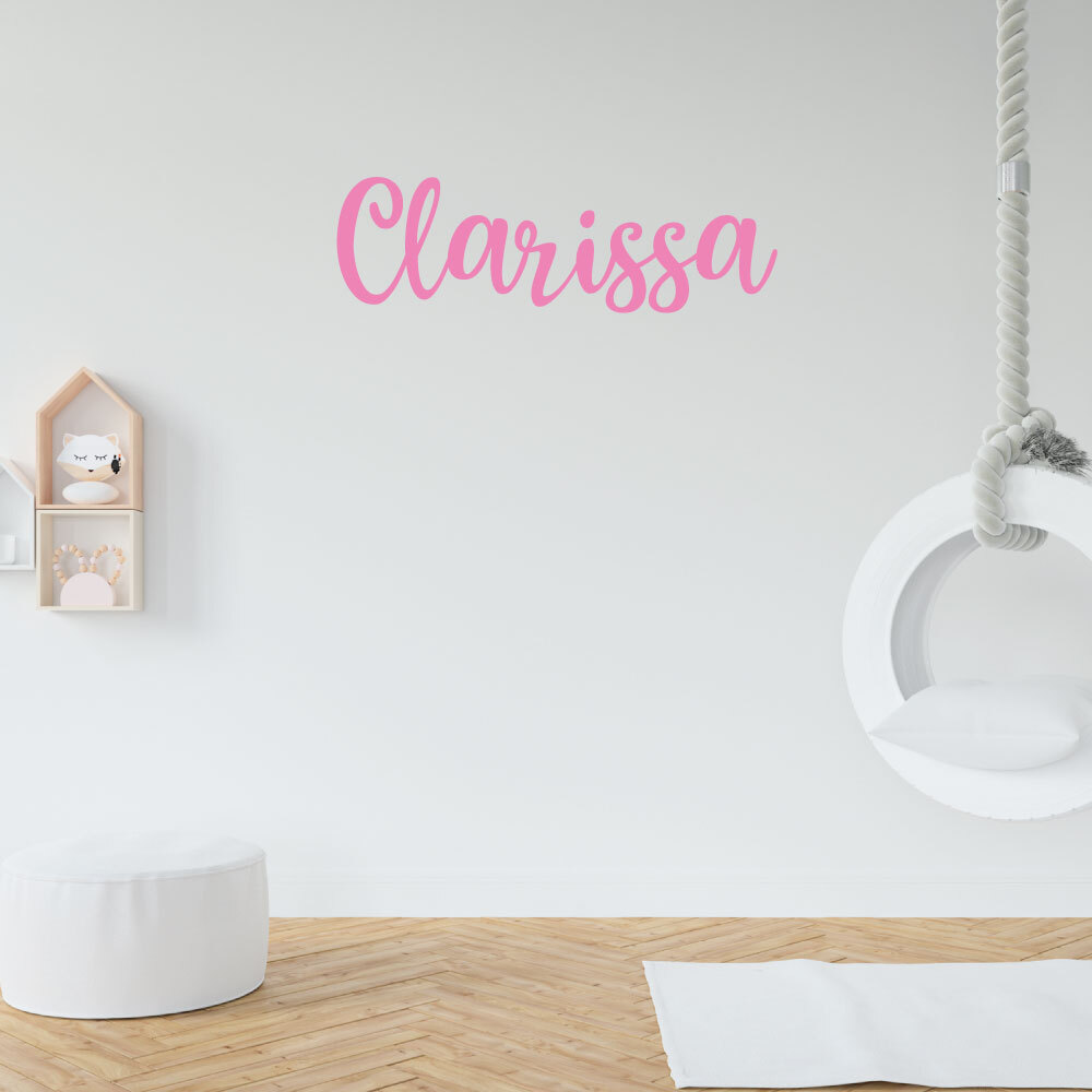 Custom Name Nursery Baby Boy Wall Decal Vinyl Sticker | Bedside Decals