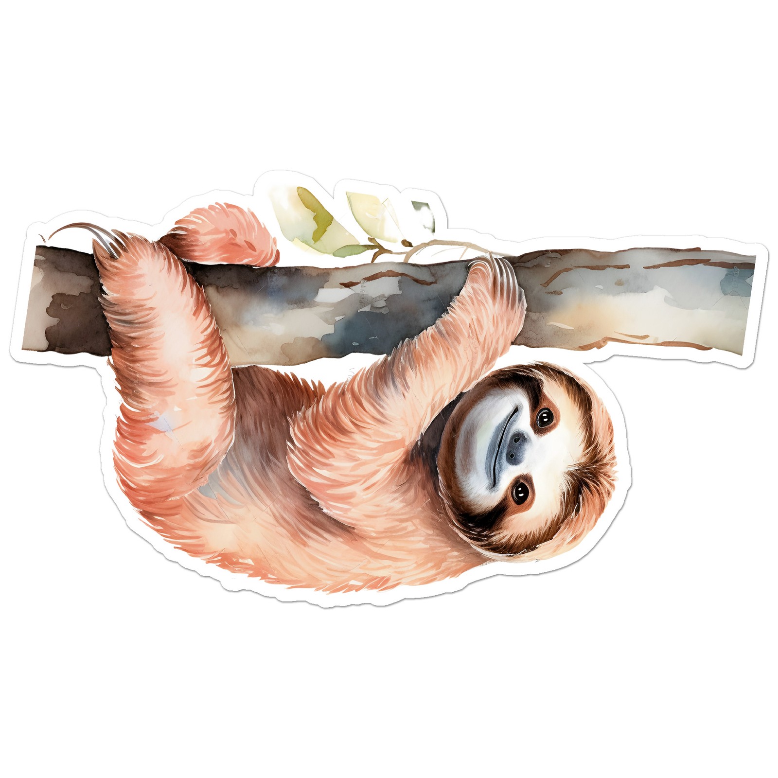 Jungle Sloth – Vinyl Decal Sticker – Car Window Laptop – ebn9135