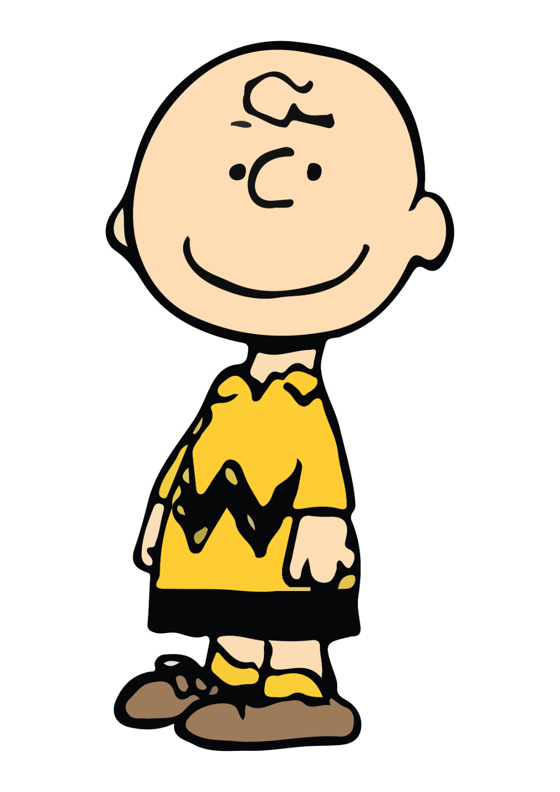 Charlie Brown sticker peanuts weatherproof bumper vinyl decal