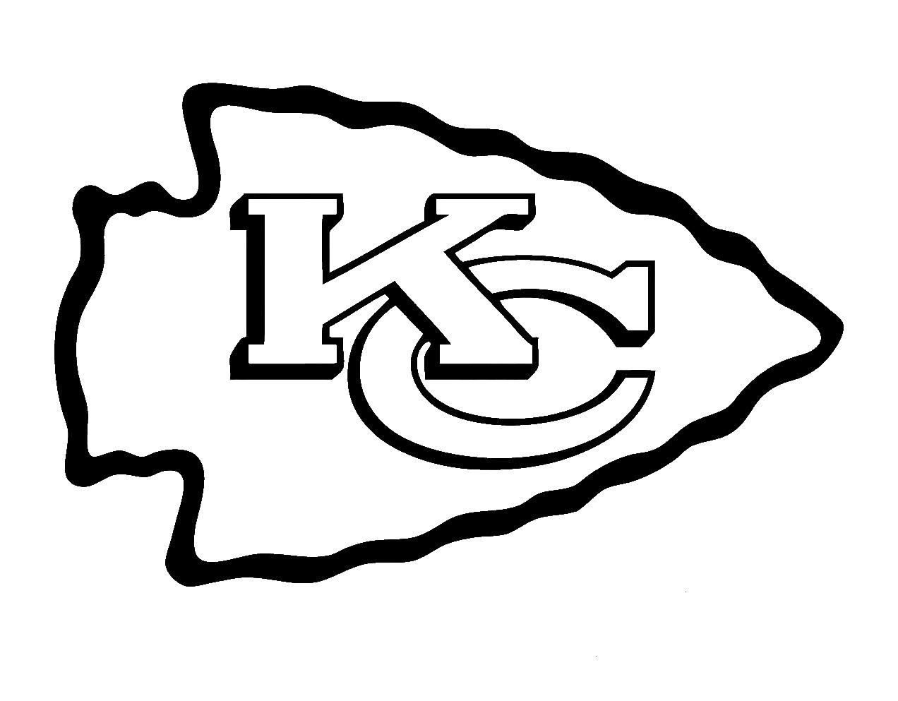 Vinyl Decal Truck Car Sticker Laptop – Football NFL Kansas City Chiefs