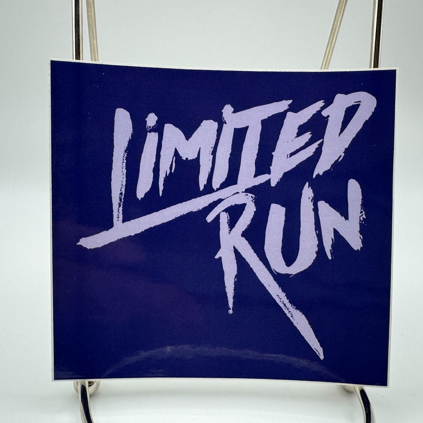 Limited Run Games Logo Decal Sticker Purple Light Rare Video Game Promo NEW