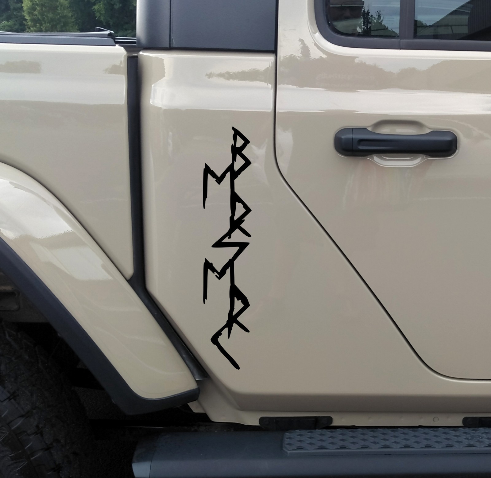 Berserk Viking Bind Rune Decal – Norse Futhark Symbol Sticker – Car Truck Laptop
