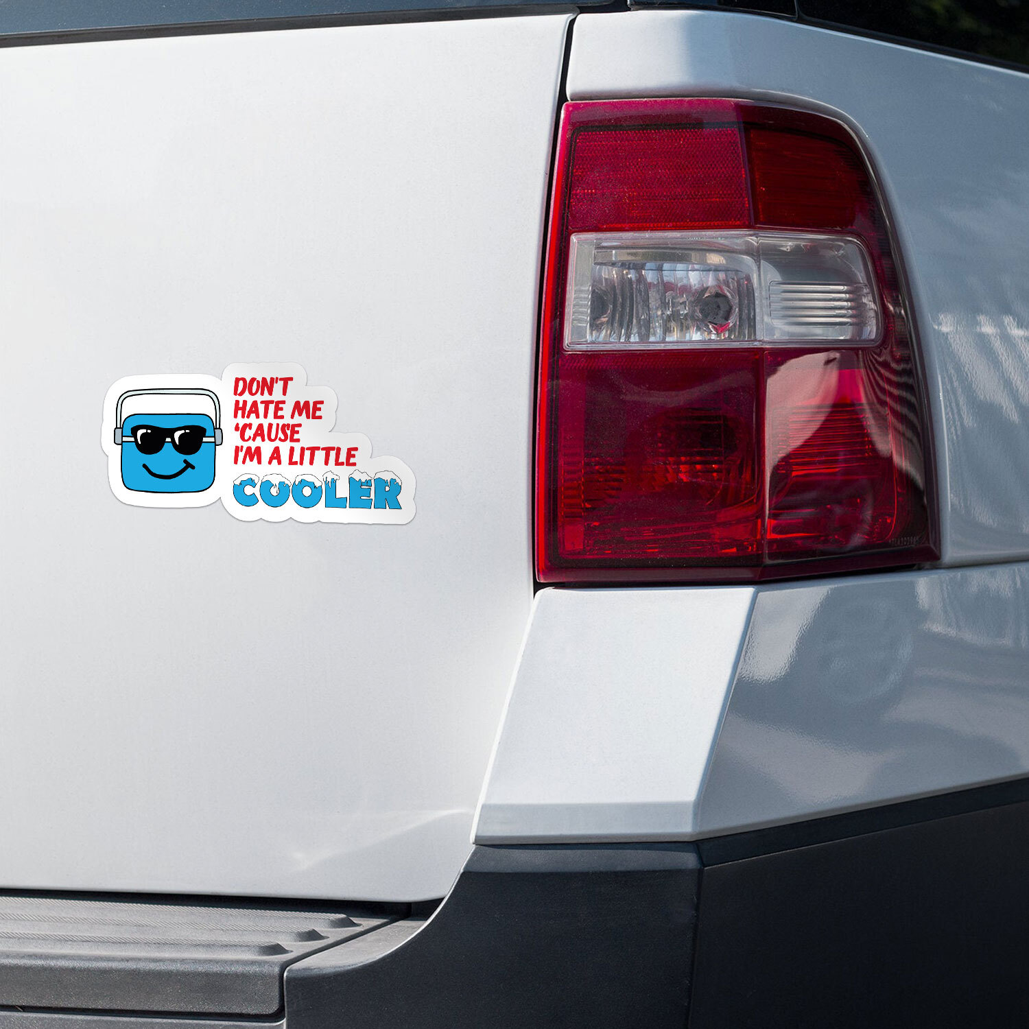 Im A Little Cooler Sticker Vinyl Car Bumper Decal