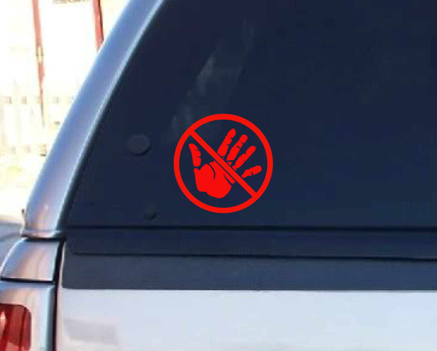 HANDS OFF!!!!! Vinyl car/laptop/window/locker/toolbox/anywhere decal sticker