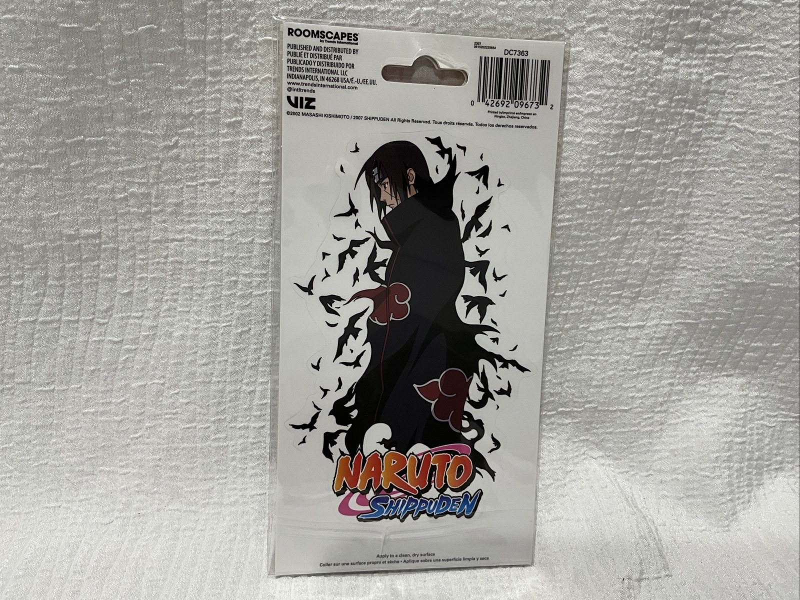 Naruto Shippuden Car Window Decal Sticker 3.5in x 6in NEW!!