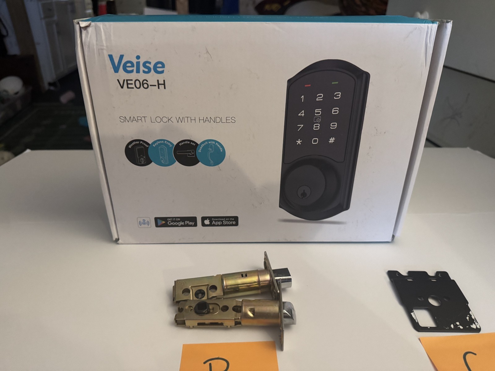 Veise Smart Door Lock – Keyless Entry Deadbolt (New, Complete Set)