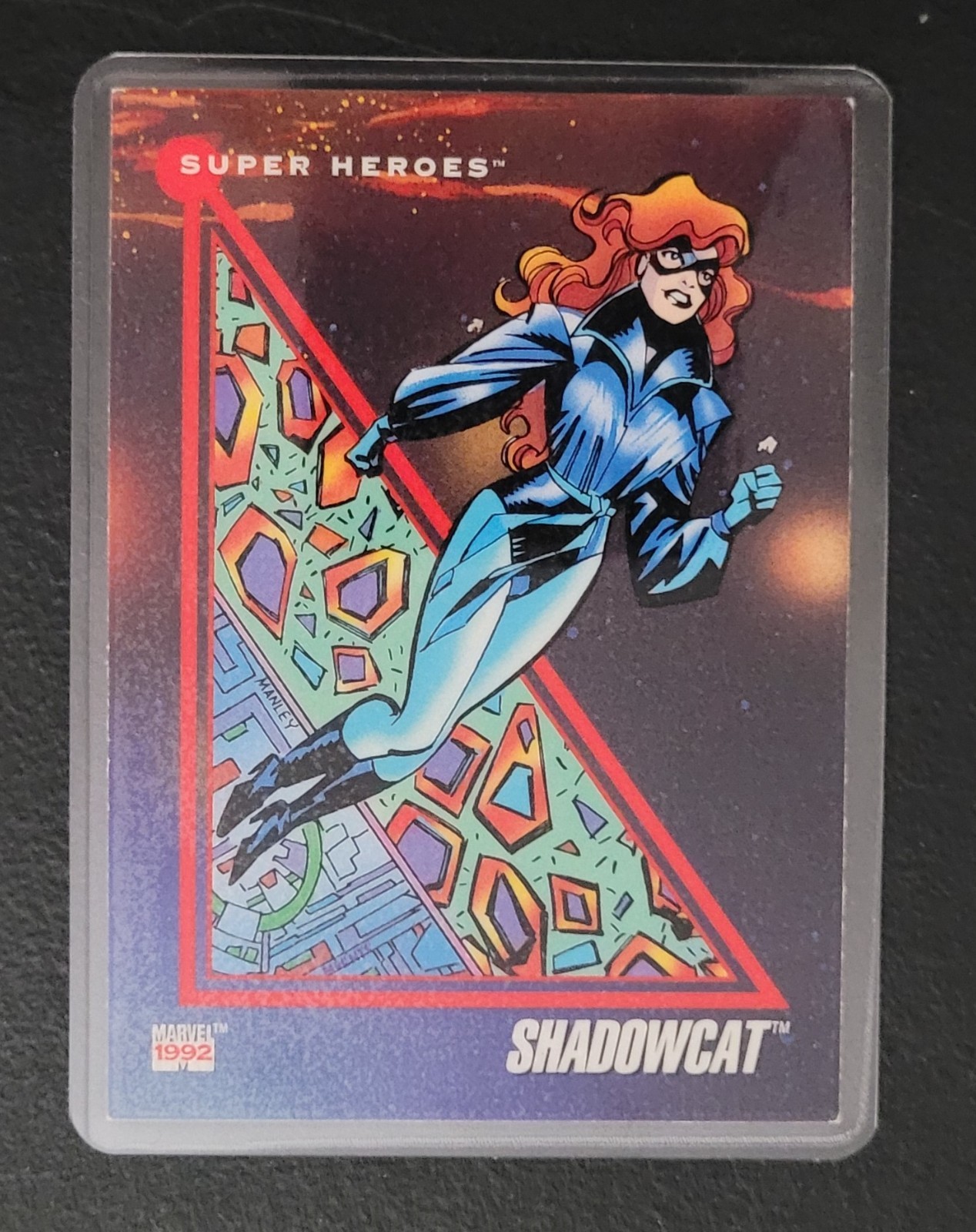 Impel Marvel Universe Superheroes Fridge/Locker/Cabinet Laminated Magnet 1990's