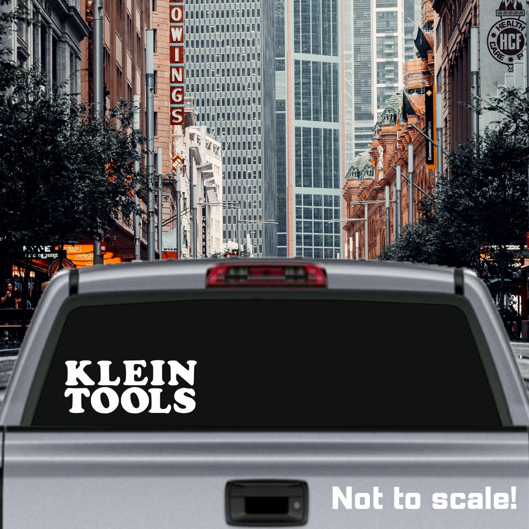 Klein Tools Decal Sticker – journeymen, Electricians, Linemen, HVAC, Multi size