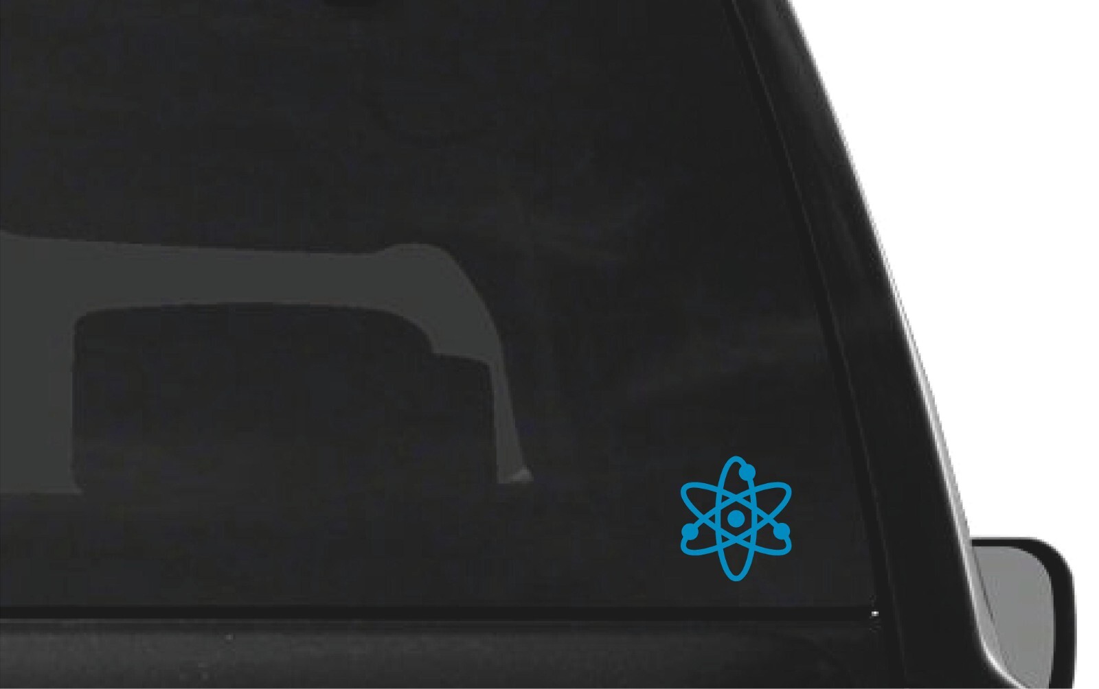 Science Atom Vinyl Decal Atomic symbol Sticker