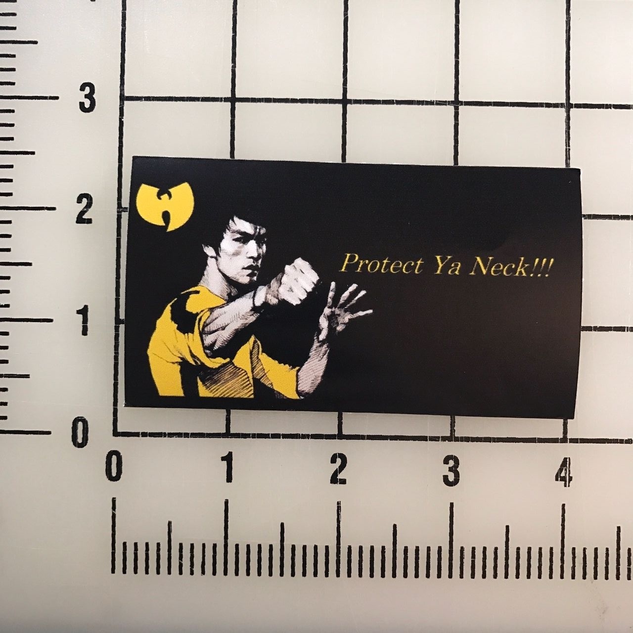 Wu Tang Clan Bruce Lee 4" Wide Vinyl Decal Sticker BOGO