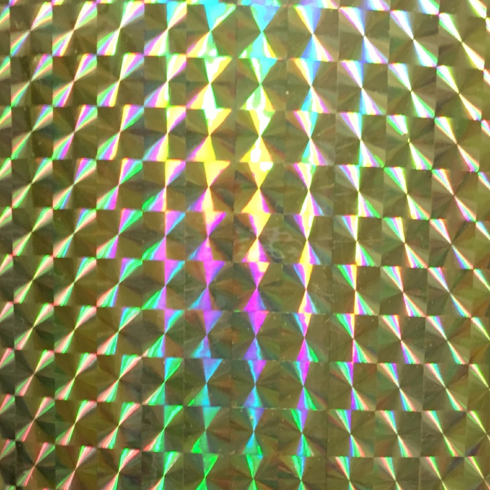 MOSAIC TILE STICKERS 6 x 6" (15 x 15cms) – Metallic Finish – Glossy Holographic