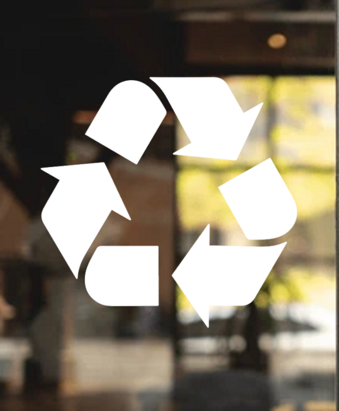 Recycle Logo Vinyl Decal Sticker Work or Home Renew and Reuse PICK SIZE & COLOR