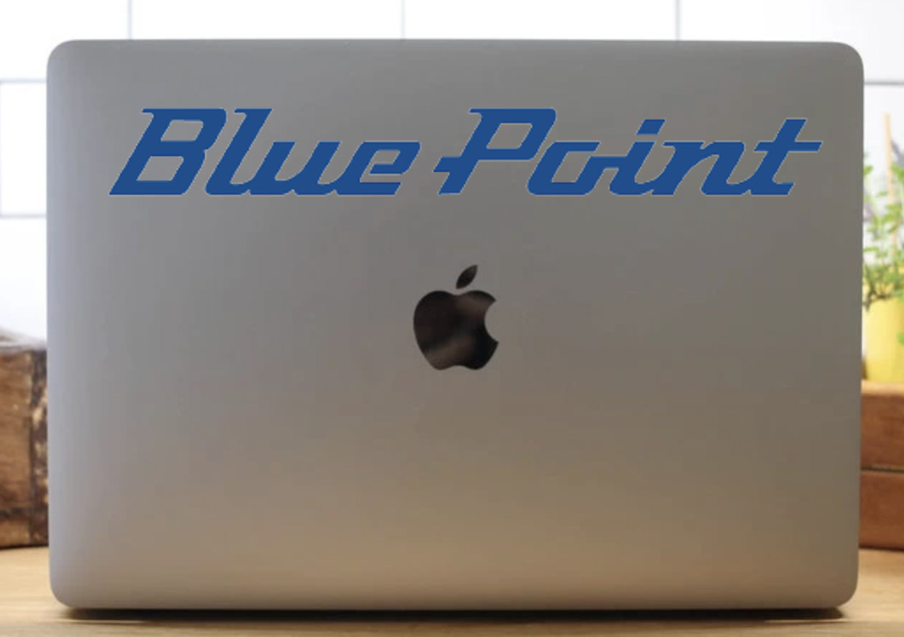 Blue Point Tools Logo Decal- Automotive Sticker- Mechanic Decal- Vinyl Decal