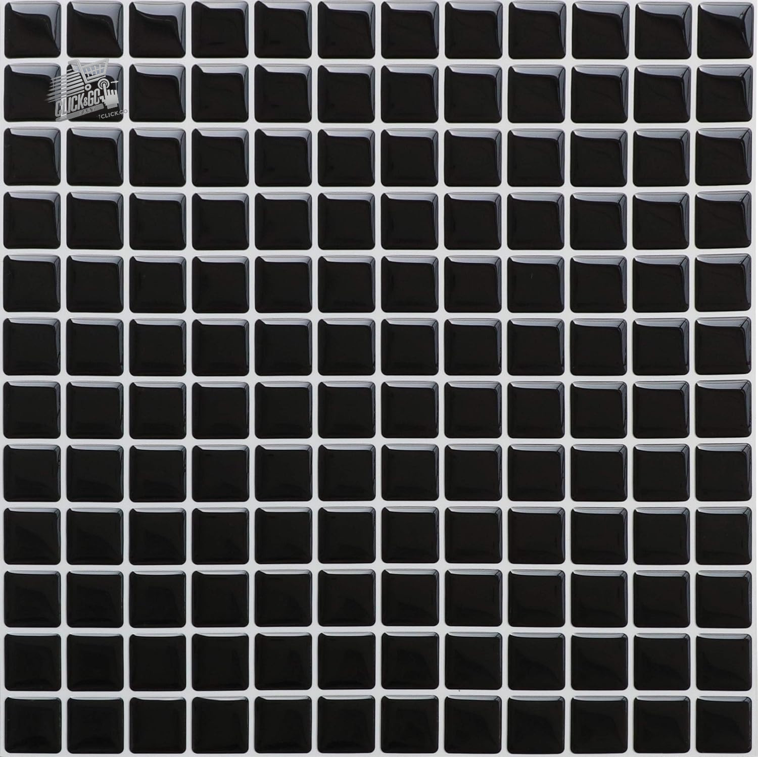 3D Tile Stickers Mosaic Tiles Sticker PVC Kitchen Bathroom Waterproof 4