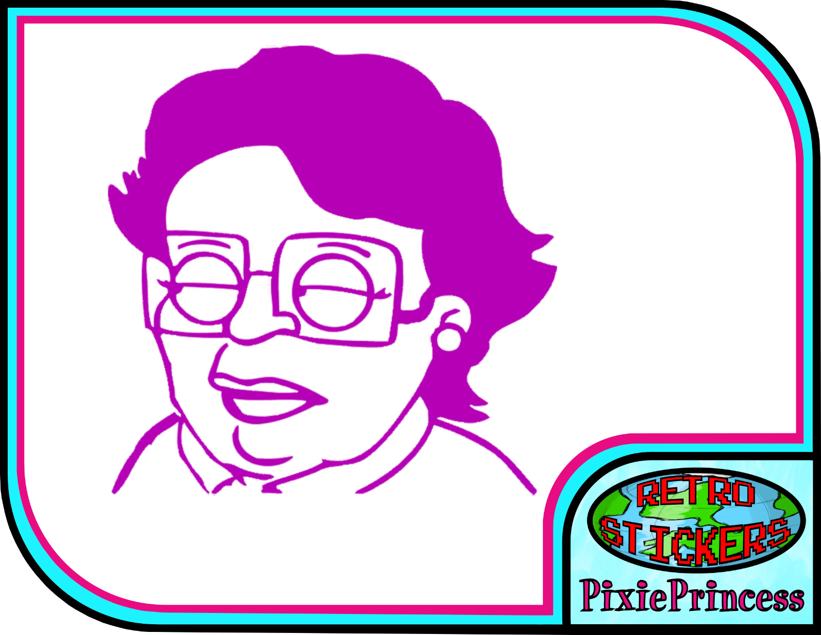 Family Guy Consuela E Vinyl Sticker Bike Car Window Wall Poster Art Cartoon