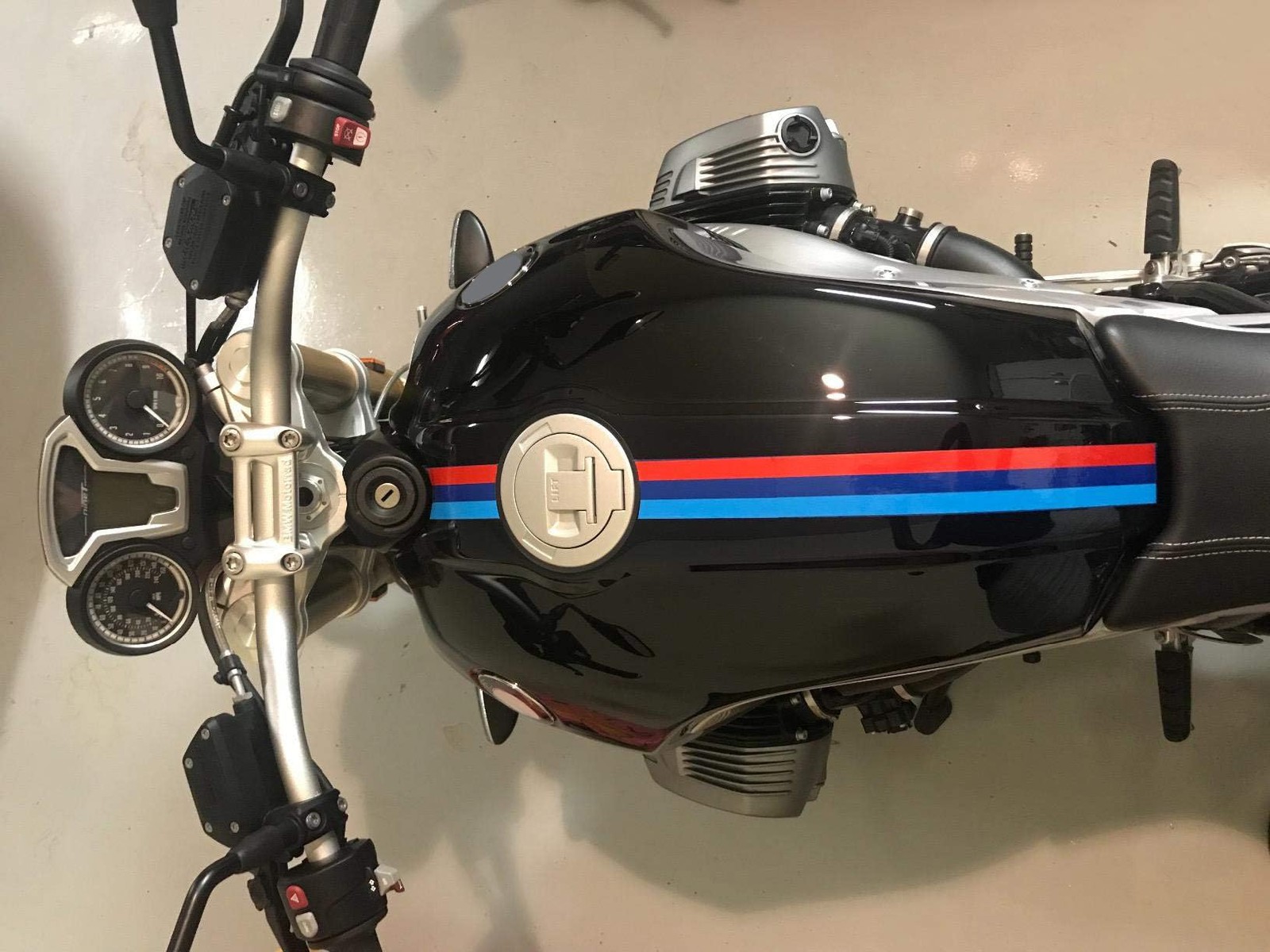 Iconic 3Color Stripe Decal Sticker Compatible with BMW Exterior or Interior D…