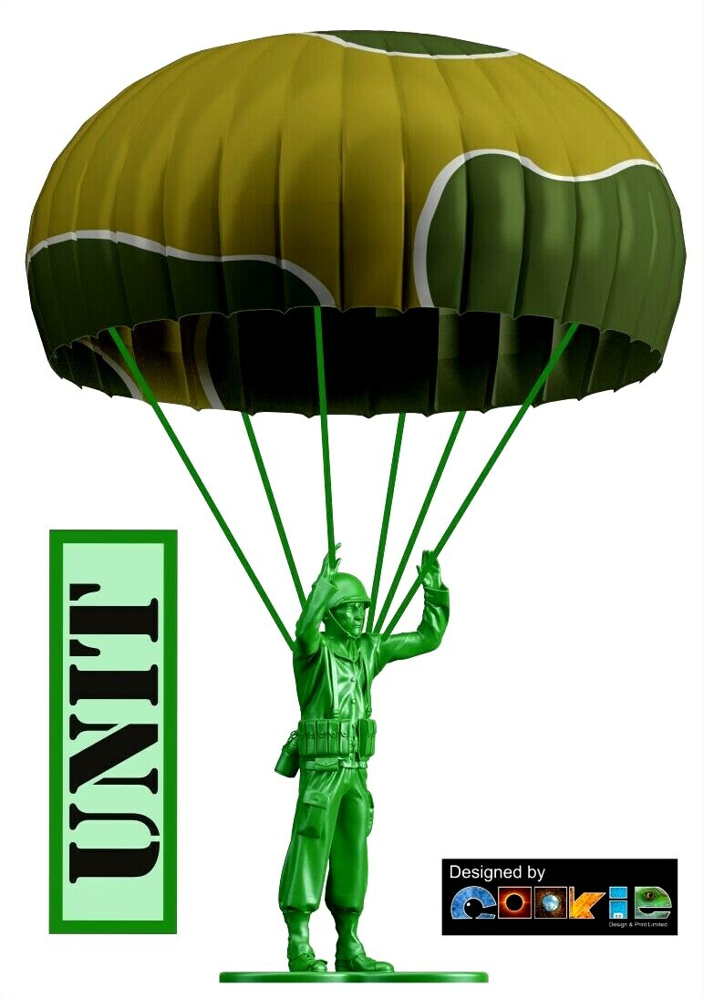 12 Green Army Men – Boys /girls Room Wall / Car Stickers Large – Cut to shape