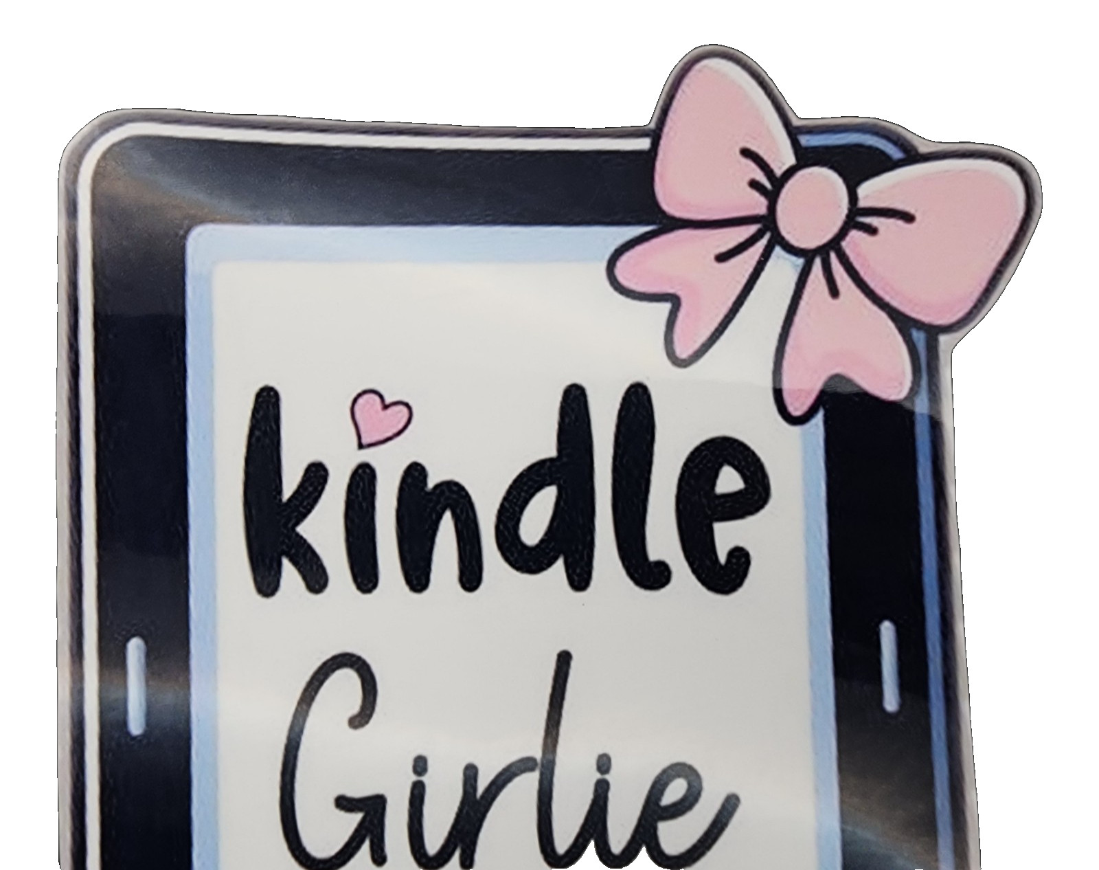 Kindle Girlie Waterproof Car Decal Wall Poster Vinyl Cute Aesthetic Reading