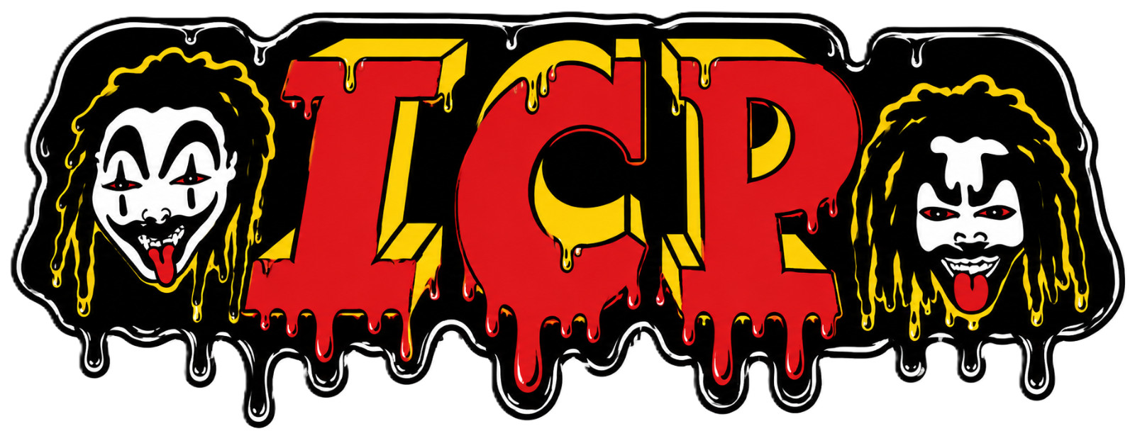 INSANE CLOWN POSSE – ICP – JUGGALO – MELTING – MUSIC – ICP – STICKER / DECAL