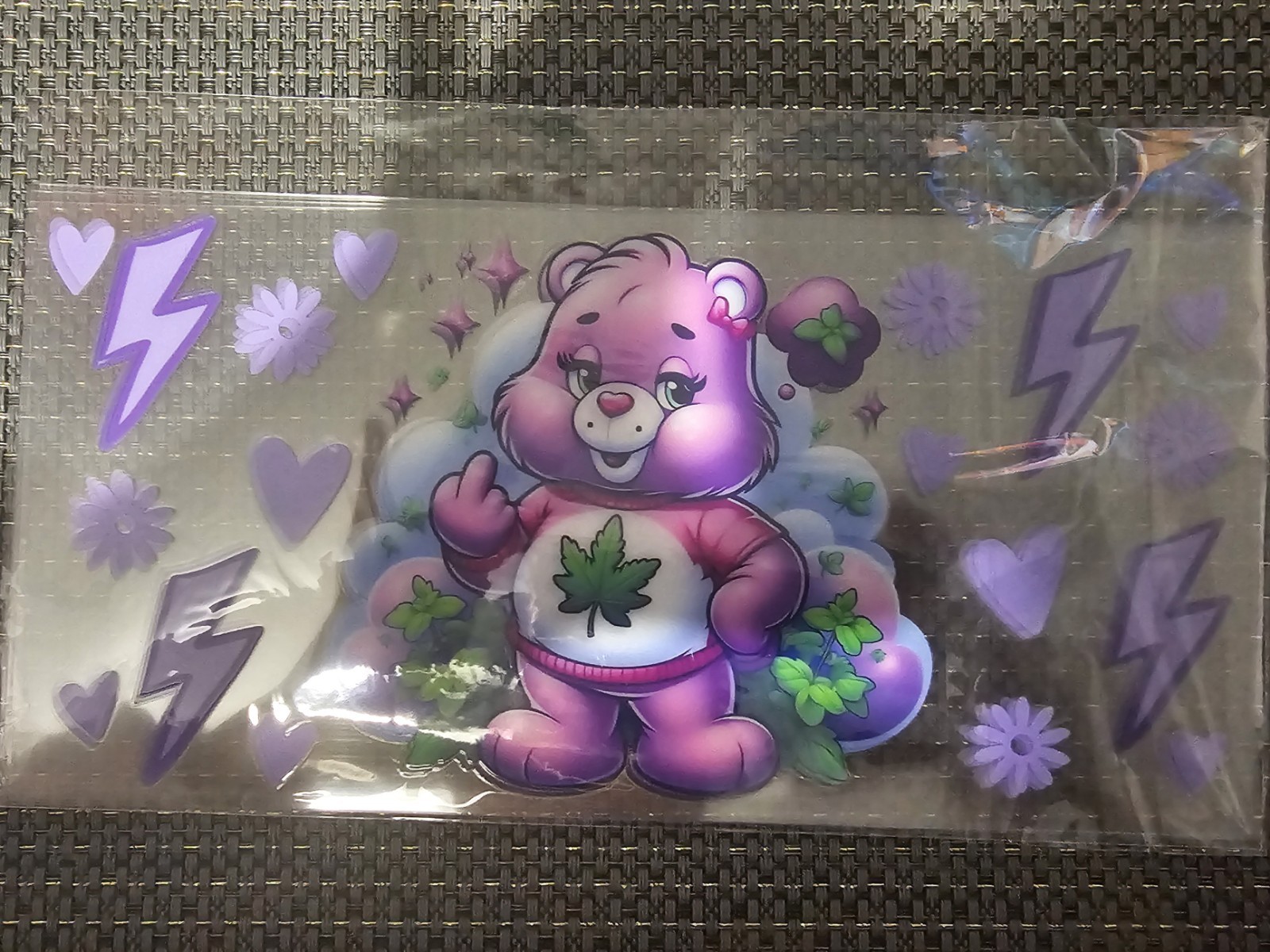 Care Bear Uv Dtf Wrap