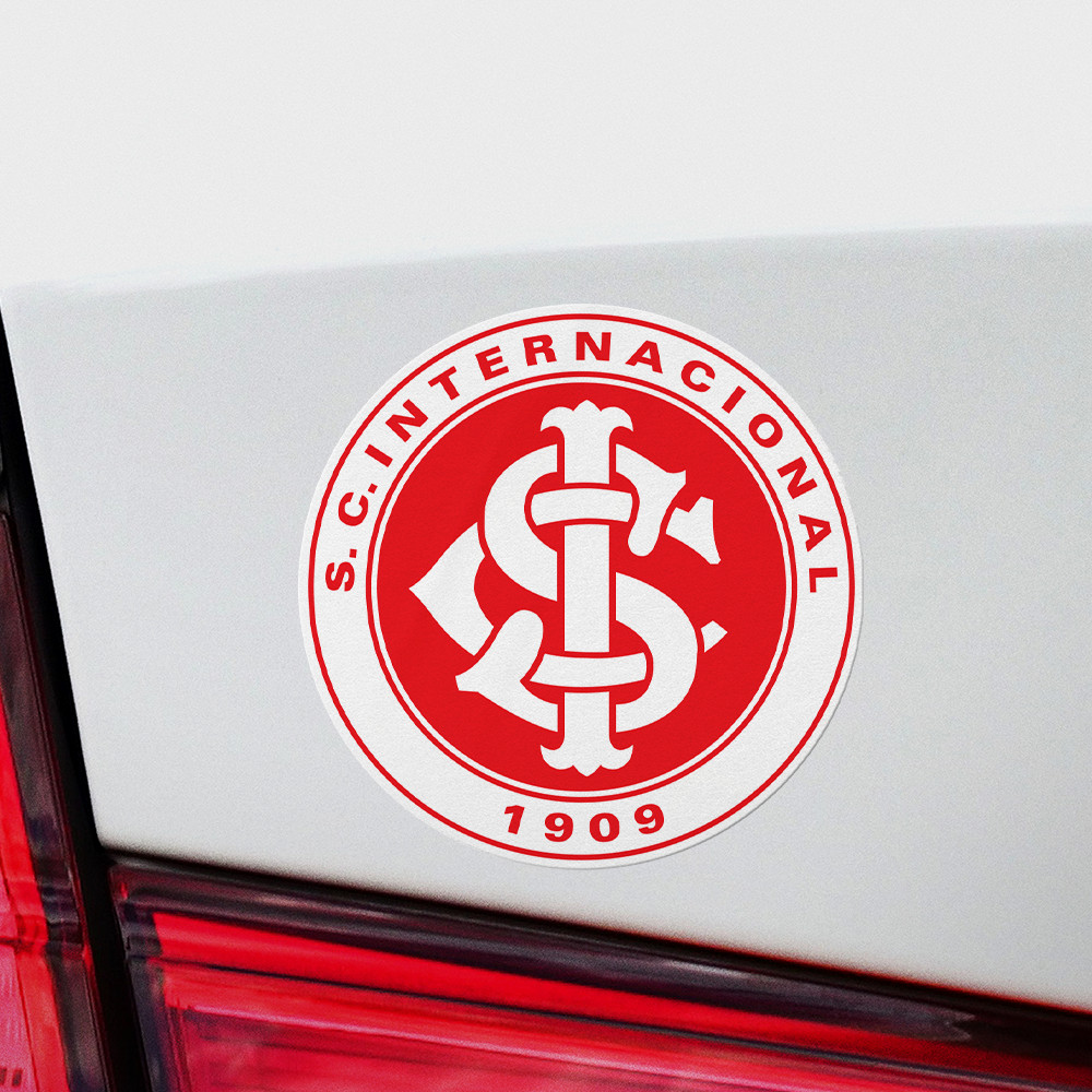 (4 Pack) Sport Club Internacional Brazil Vinyl Sticker Decal Calcomania Adesivo