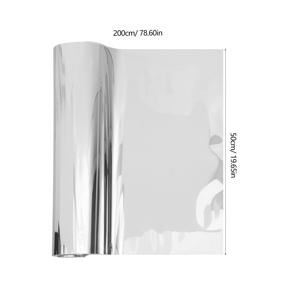 Adhesive Mirror Self Mirrors Sheets Peel and Stick Reflective Decor