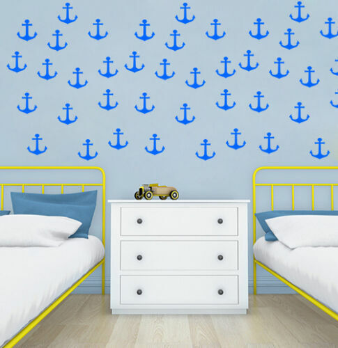 2"x2.3" Small Anchors Home Office Wall Window Vinyl Nursery Room Decal Stickers