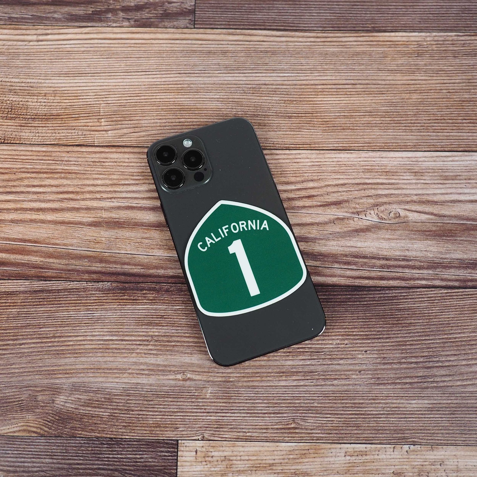 California Highway 1 Road Sign Sticker – Cool Los Angeles CA Decals