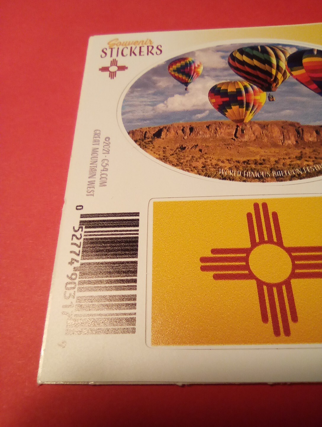 NEW MEXICO 4 LOGO STICKERS GREAT FOR ANY COLLECTION NEW!