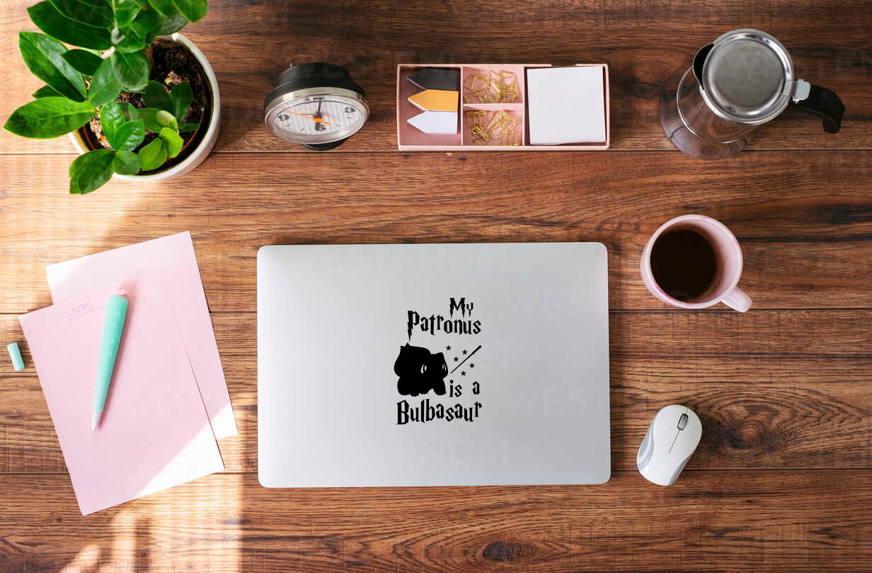 Magical Bulbasaur Patronus Sticker Decal for Pokémon Fans – 6616P
