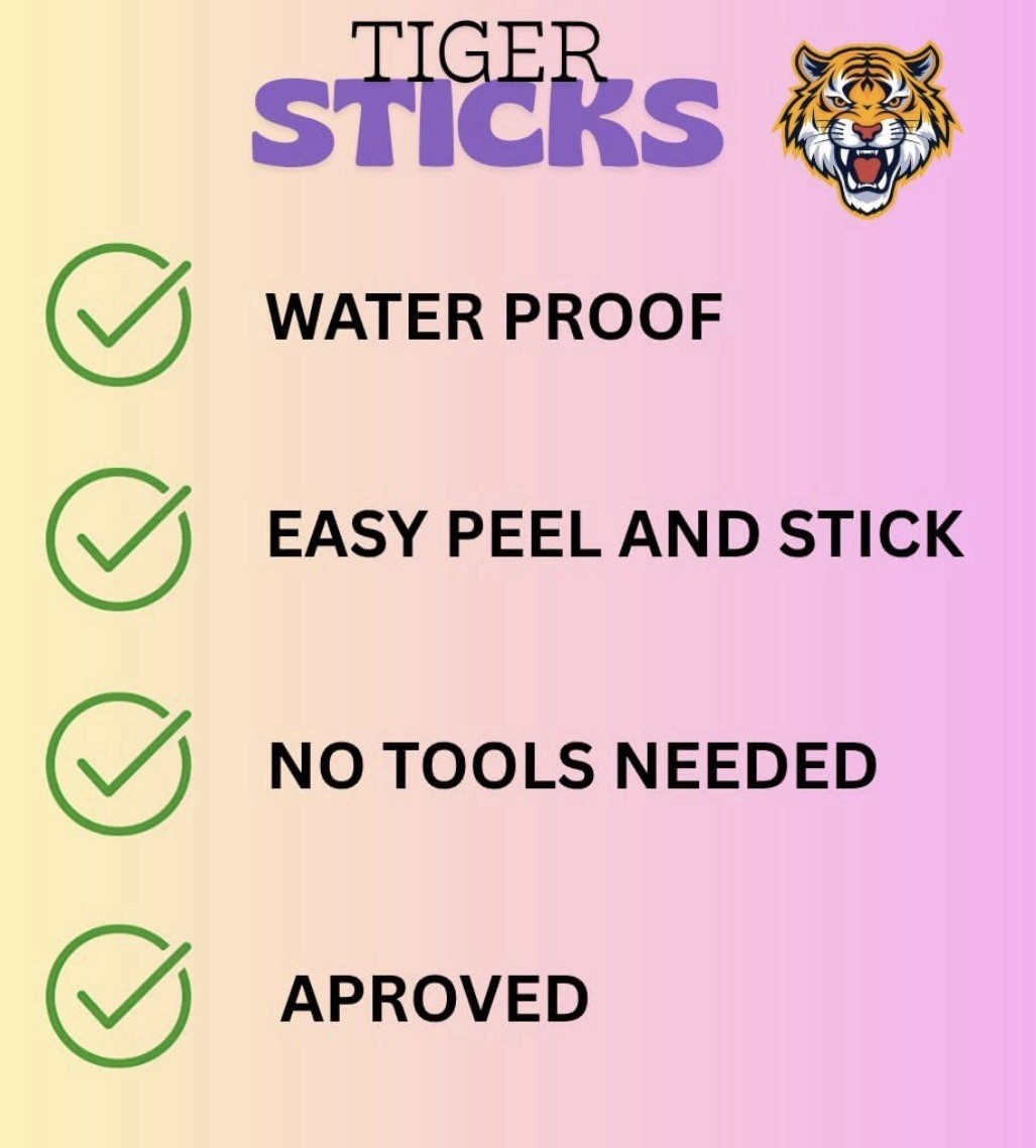 Tlc (uber ,Lyft,Taxi) Approved Vehicle Safety Decals Sticker- 14 Pieces.