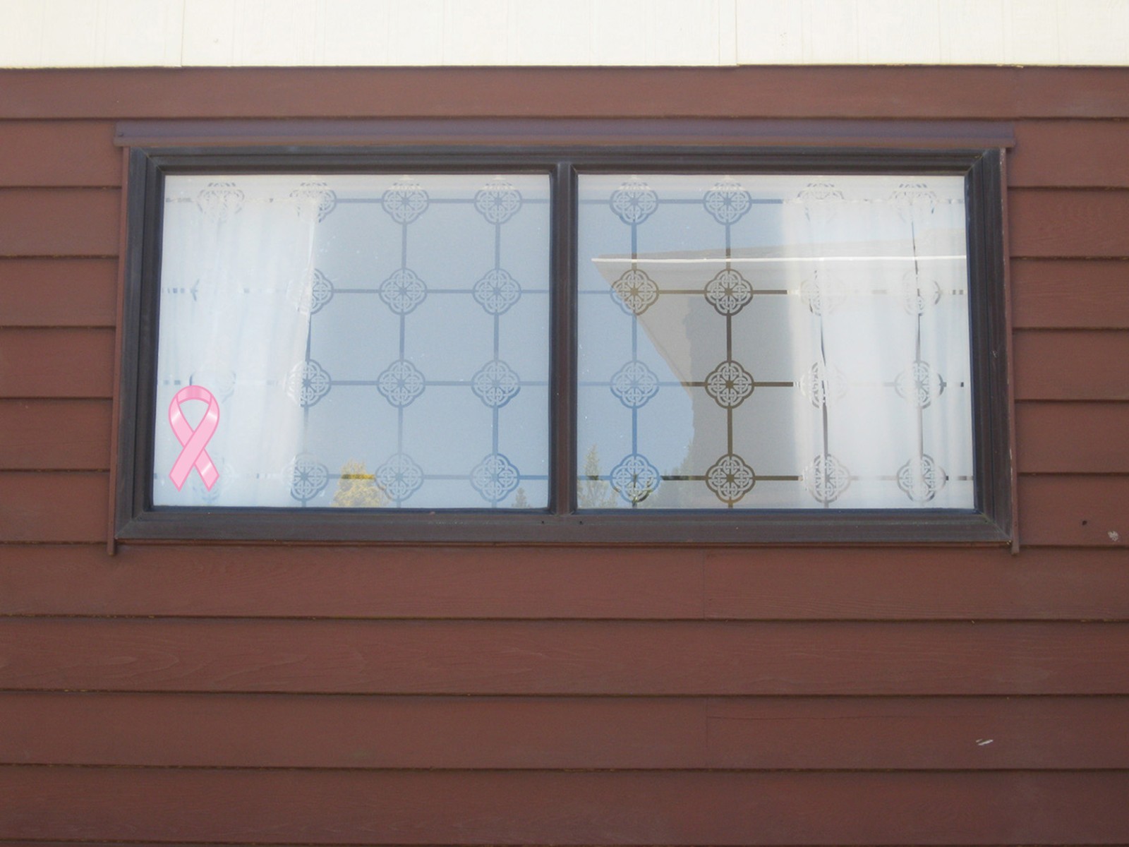 Breast Cancer Pink Awareness Ribbon Vinyl Decal Sticker Choose Size Support