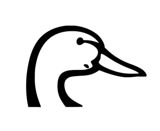 Duck Head Vinyl Die Cut Car Decal Sticker – FREE SHIPPING