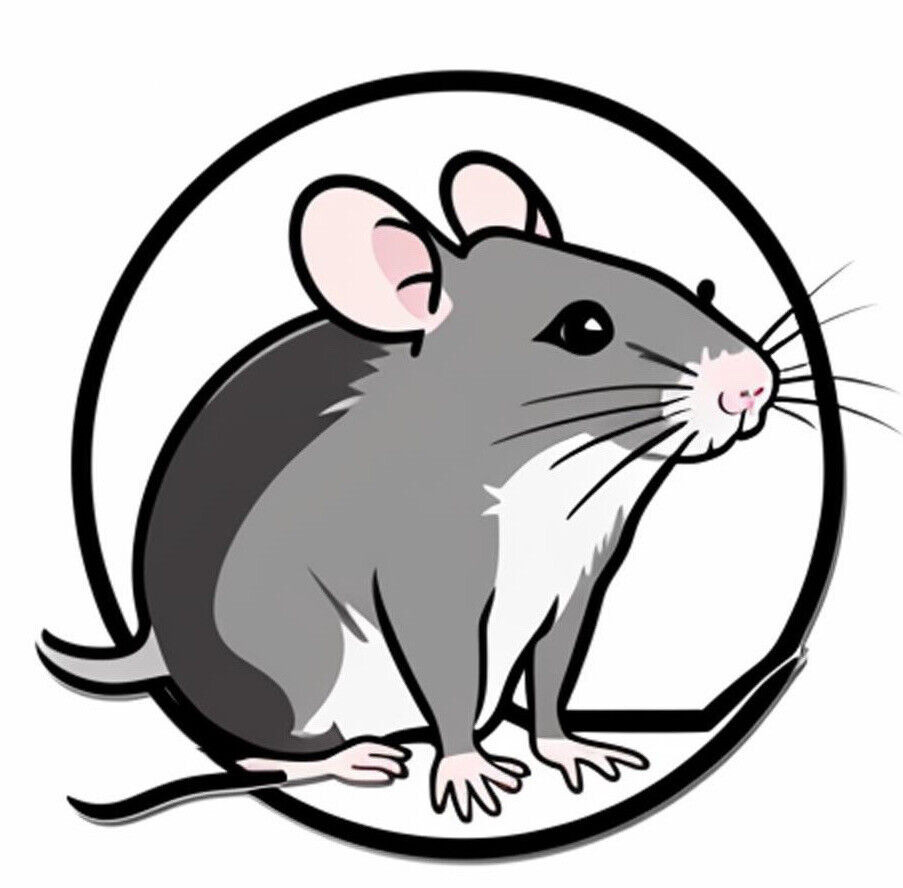 Mouse Sticker Decal