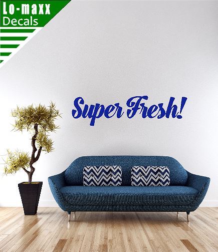 Super Fresh! Premium Quality Cars Trucks SUV Various Sizes Die Cut Vinyl Decal