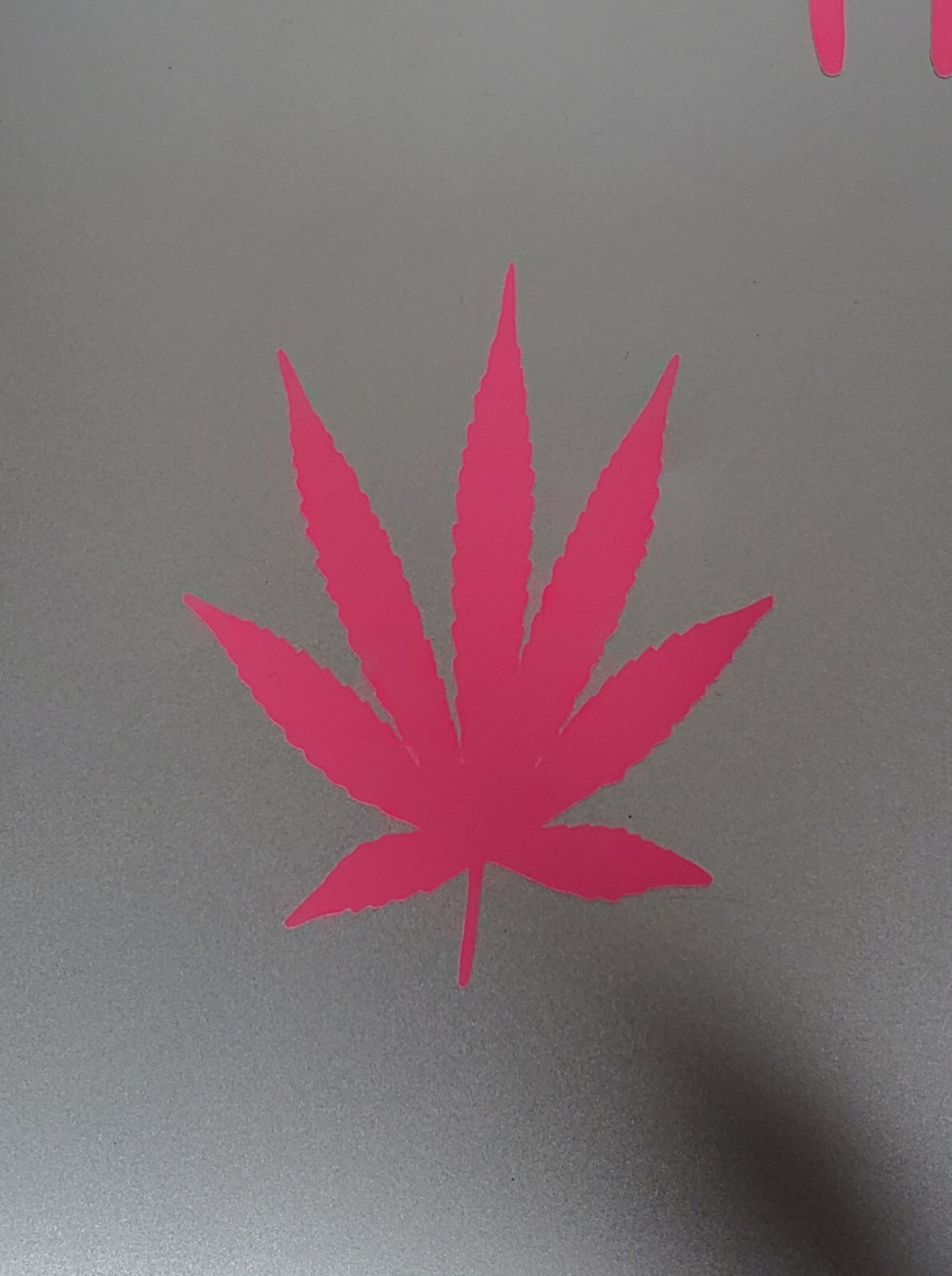 Glow In The Dark Pink Vinyl Decals Womens Mixed Lot Lit Studio Decor Full Sheet