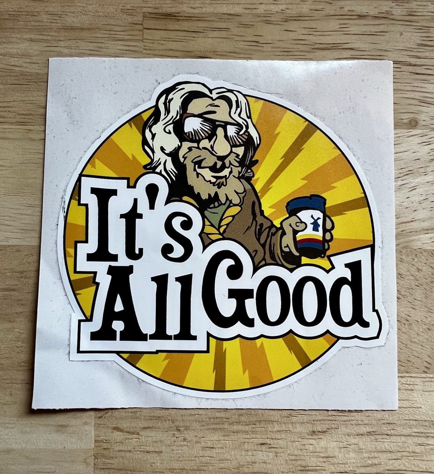 Dutch Bros Stickers, Hard-to-find original. Rare 2 The Dude!