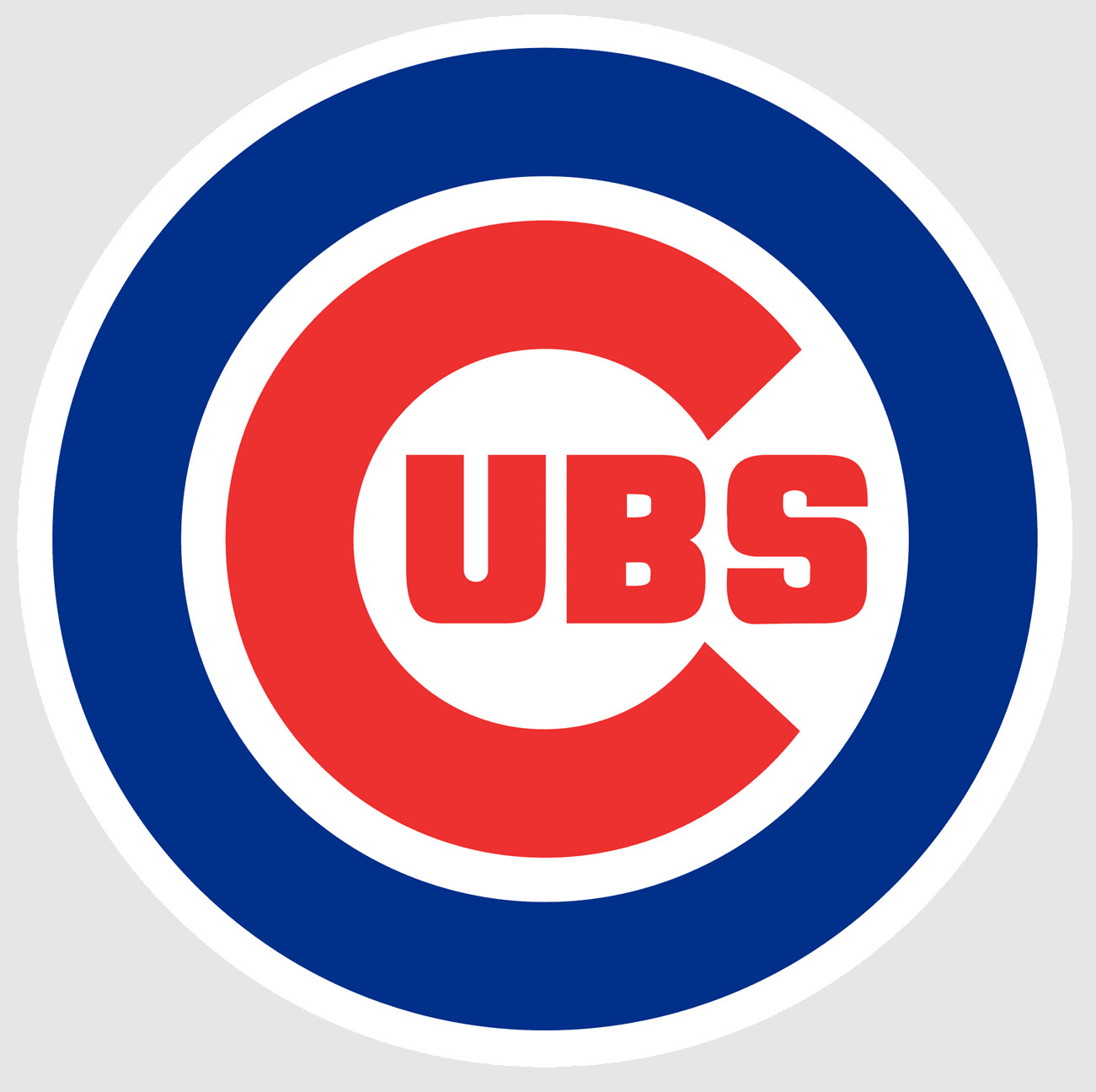 Chicago North Side Blue Red Baseball Weather Resistant Vinyl Sticker/Decal 01