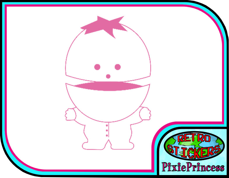 South Park Ike Funny G Vinyl Sticker Canada Car Bike Truck Wall Window Cartoon