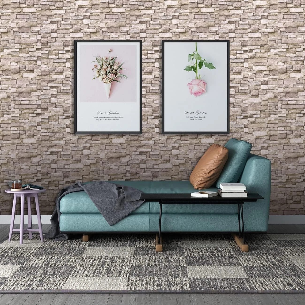 Waterproof 3D Faux Stone Wall Panels – Easy Installation, Elegant Design**