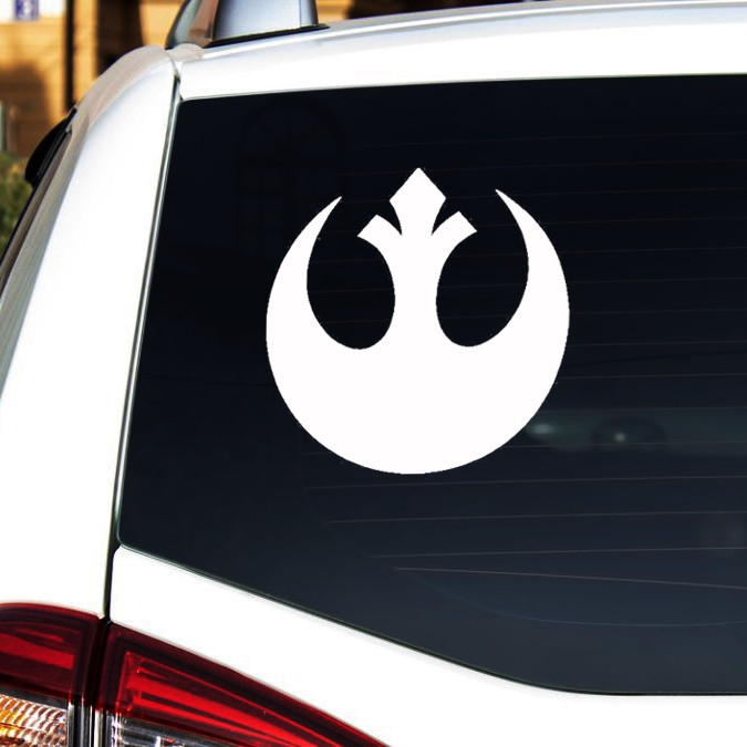 Rebel Alliance Crest-Insignia Decal/Sticker-CHOOSE SIZE & COLOR-Star Wars-Laptop