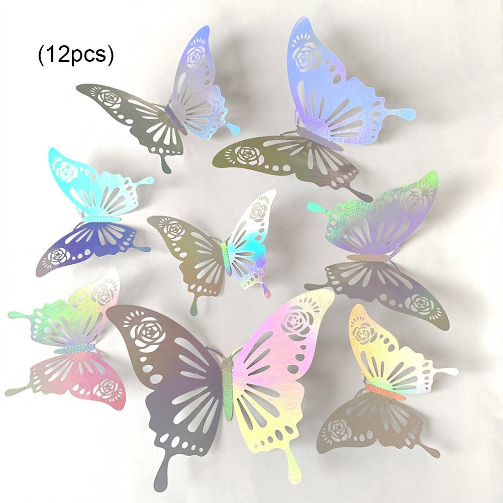 3D Magnetic Butterflies in Multicolour for Educational and Decorative Use
