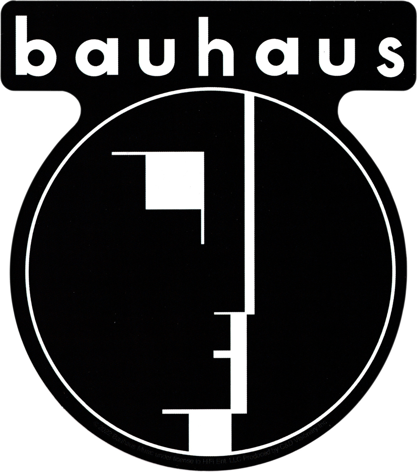 Sticker – Bauhaus British Goth Punk Rock 1980s Music Band 4.75" Decal #5884 Cool