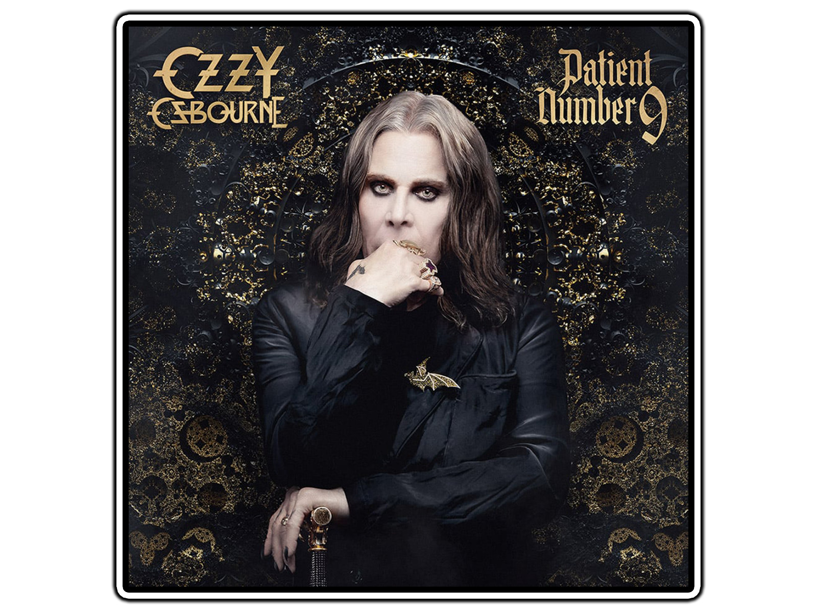 Ozzy Osbourne Patient Number 9 Album Sticker Waterproof Vinyl Decal Die-Cut Car