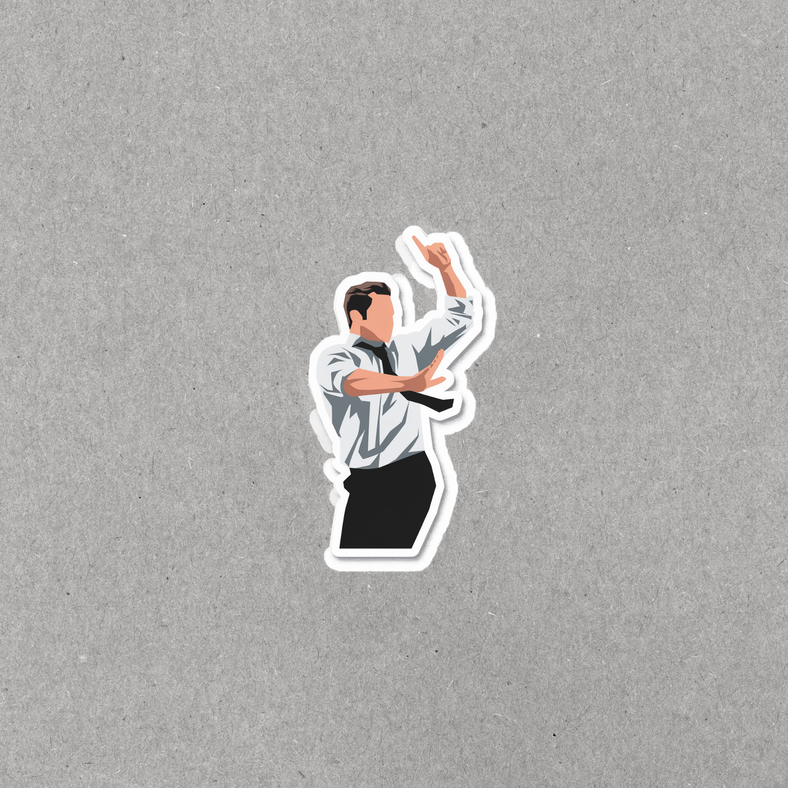 Dancing Man Sticker – Celebrate Life with Joyful Moves #5967