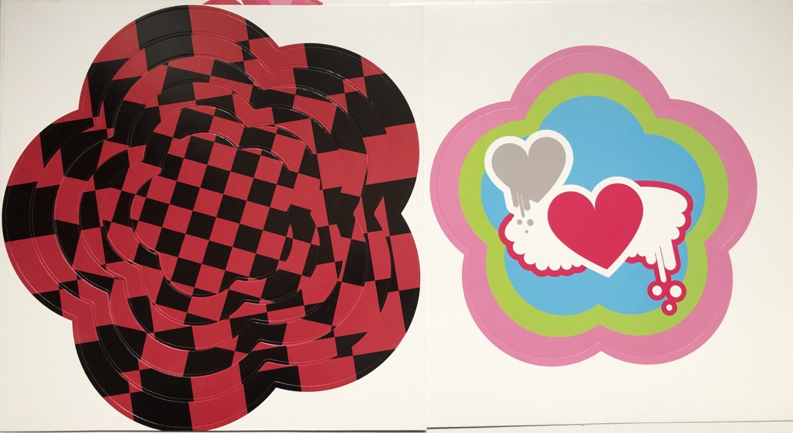 HIH Hip In A Hurry Style, Fun Velocity Die-Cut Wall Décor For Kids Three Packs