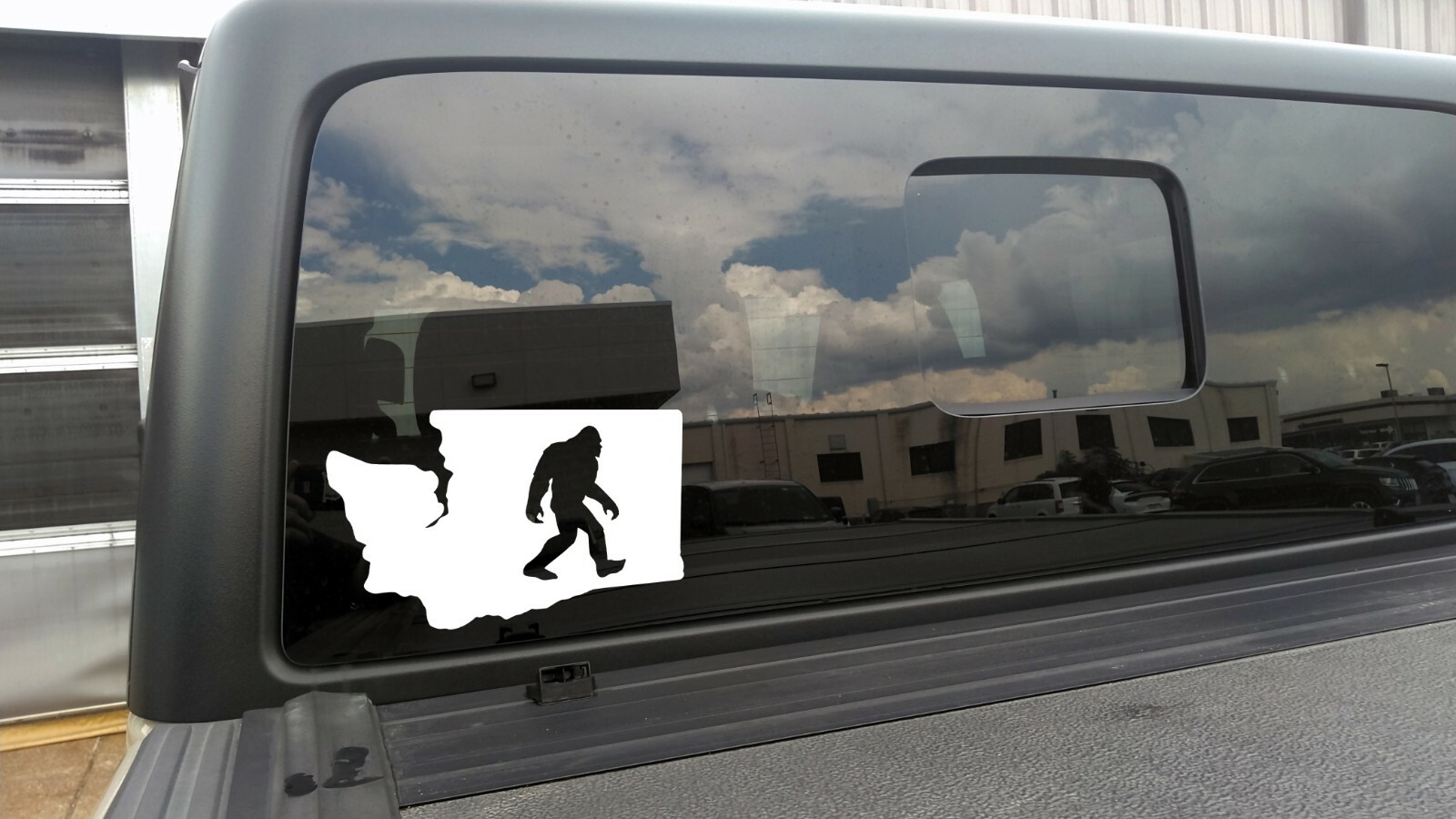 Washington State Bigfoot Vinyl Decal V1 – Sasquatch PNW – Die Cut Decal WA