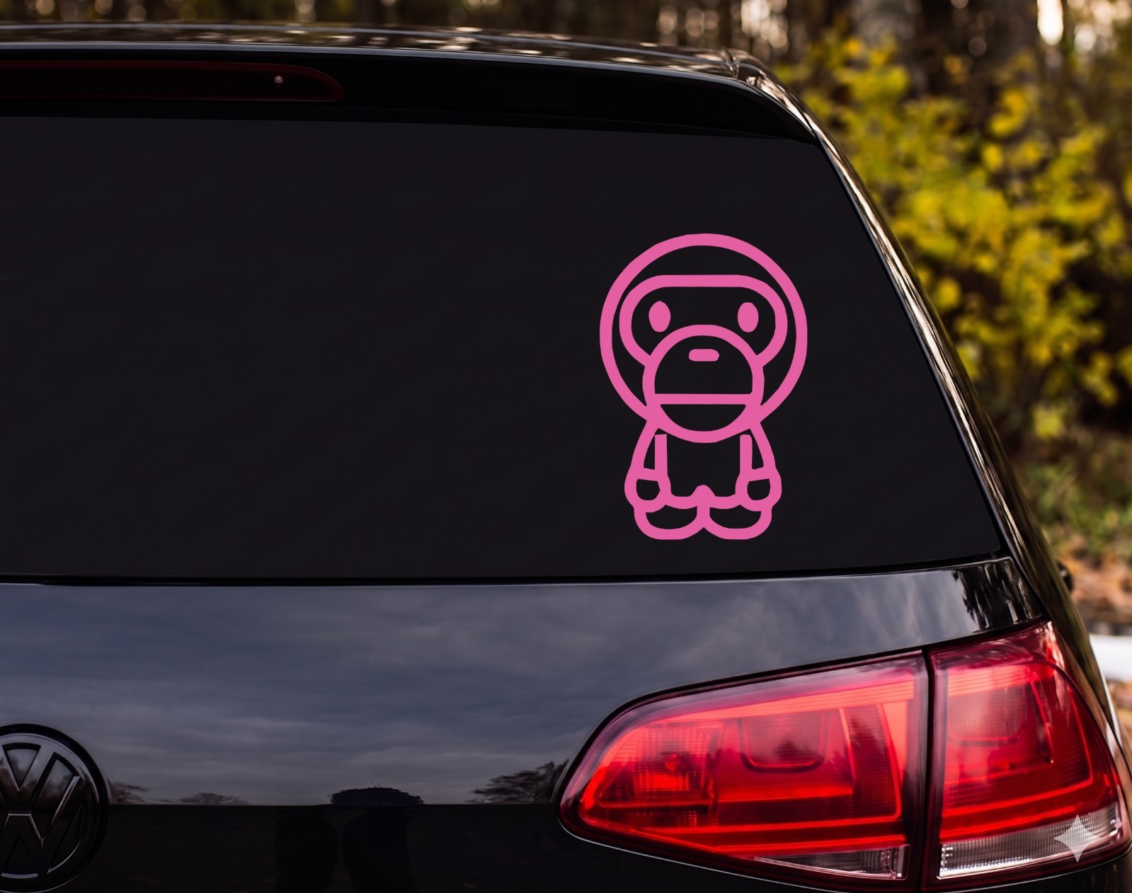 Baby Milo Bathing Ape Die Cut Vinyl Decal JDM Car Laptop | Streetwear Gift